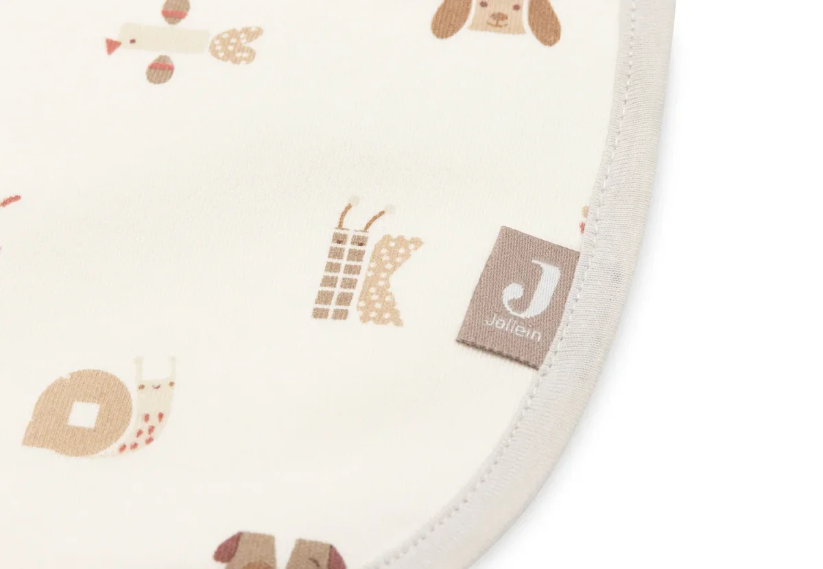 Jollien Babete Jersey Impermeável – Animal Friends – Pack de 5 - Image 5