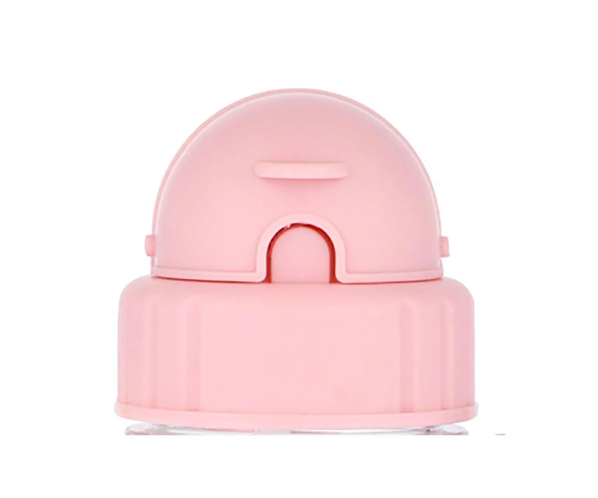 Tampa para Garrafa 500ml - Dots Pink