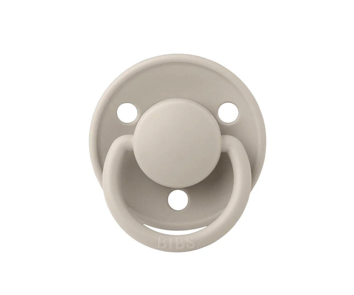 Bibs De Lux Silicone - Sand/Iron - Image 3