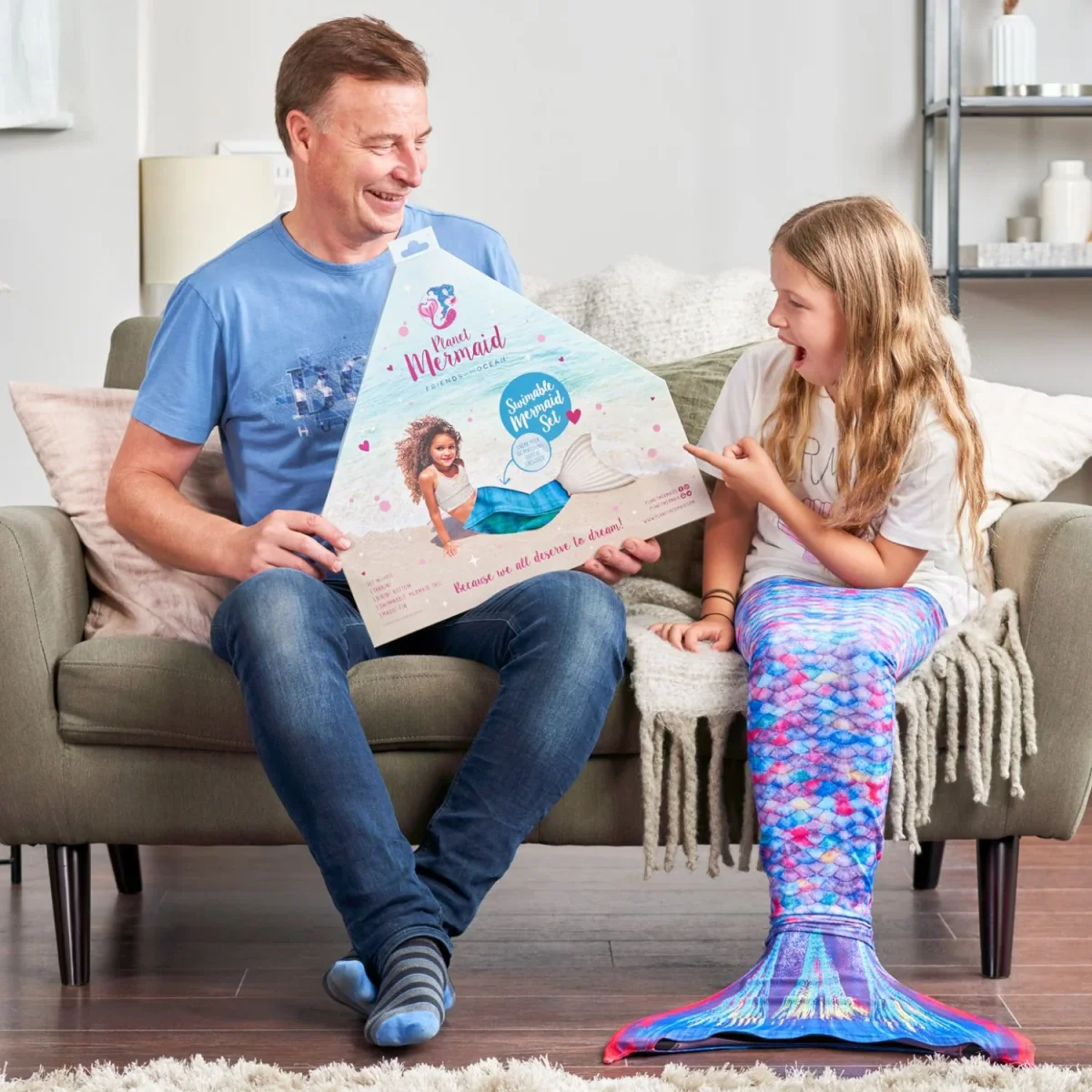 Purple Surf Mermaid Tail Set - Image 6