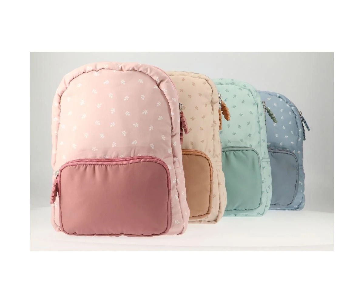 Mochila Infantil Acolchoada Personalizável - Leaves Sage - Image 5