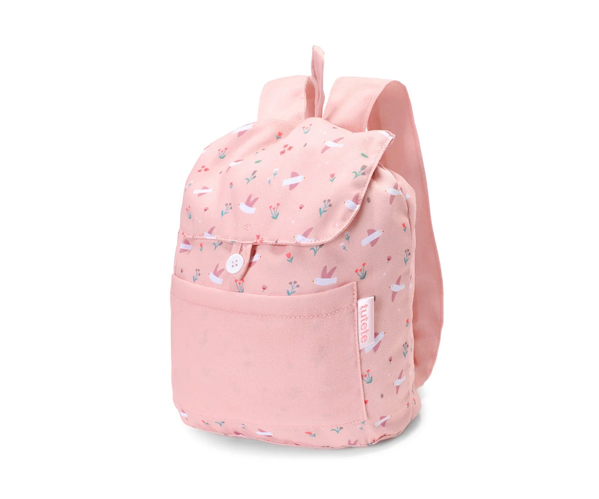 Mochila Pequena Tecido Personalizável Tutete - Blossom Birds - Image 6