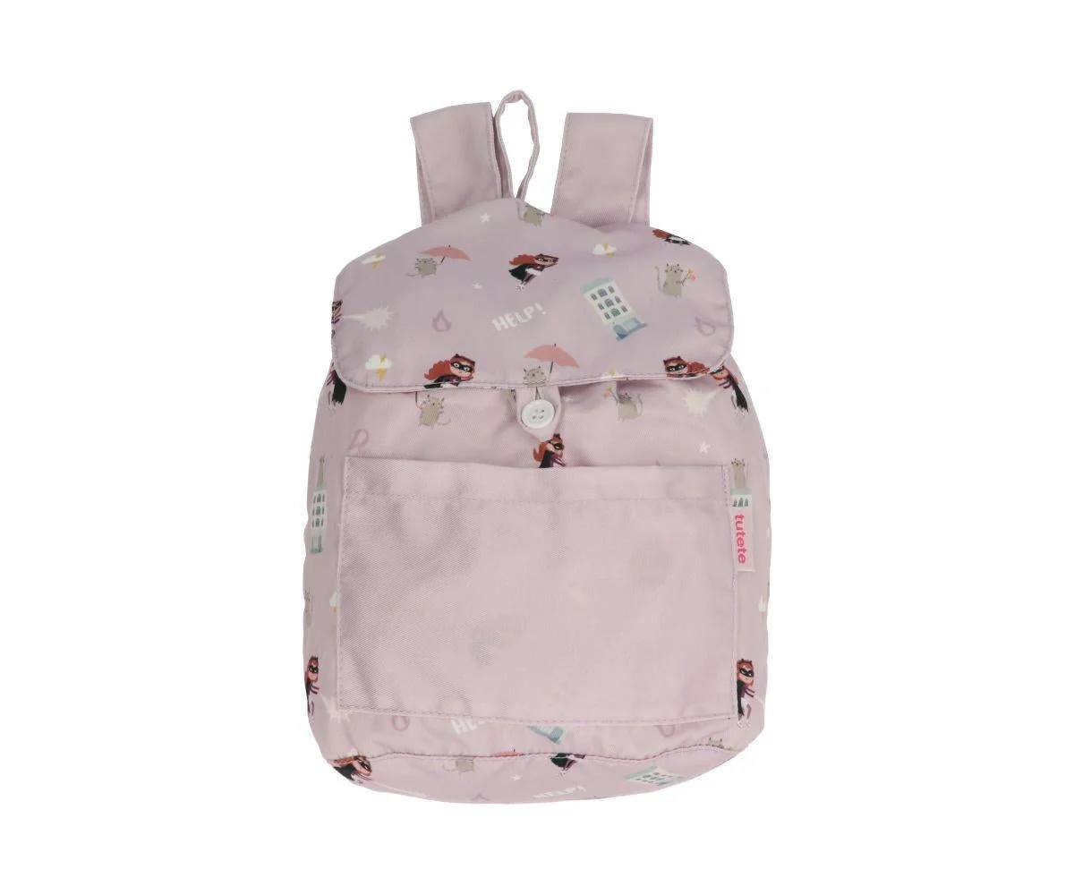 Mochila Tecido Pequena Fantastic Girl