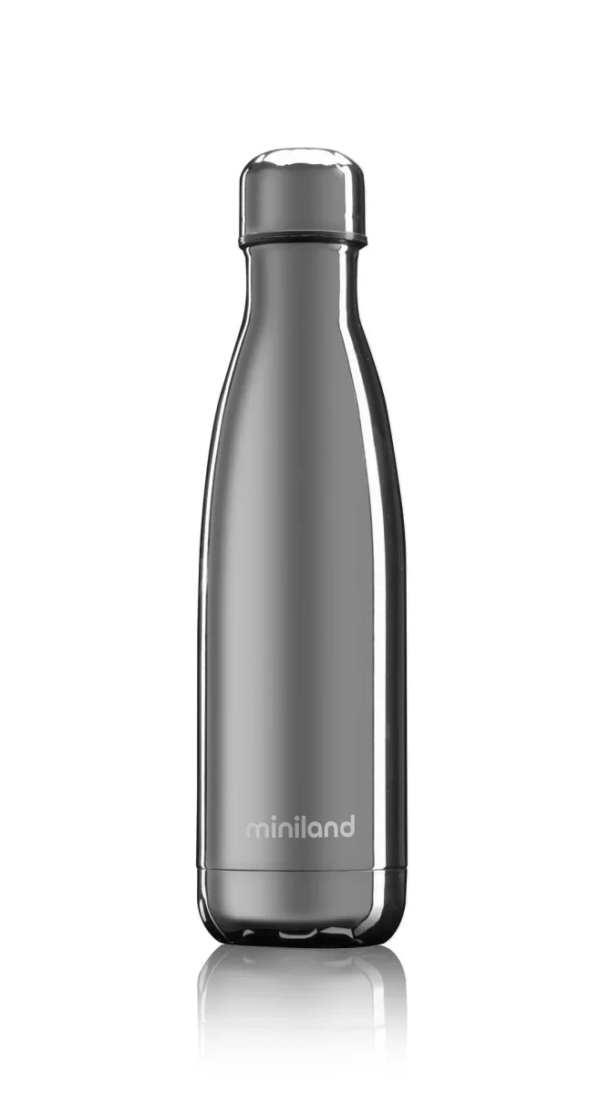 Garrafa Isotérmica Deluxe 500ml - Prata