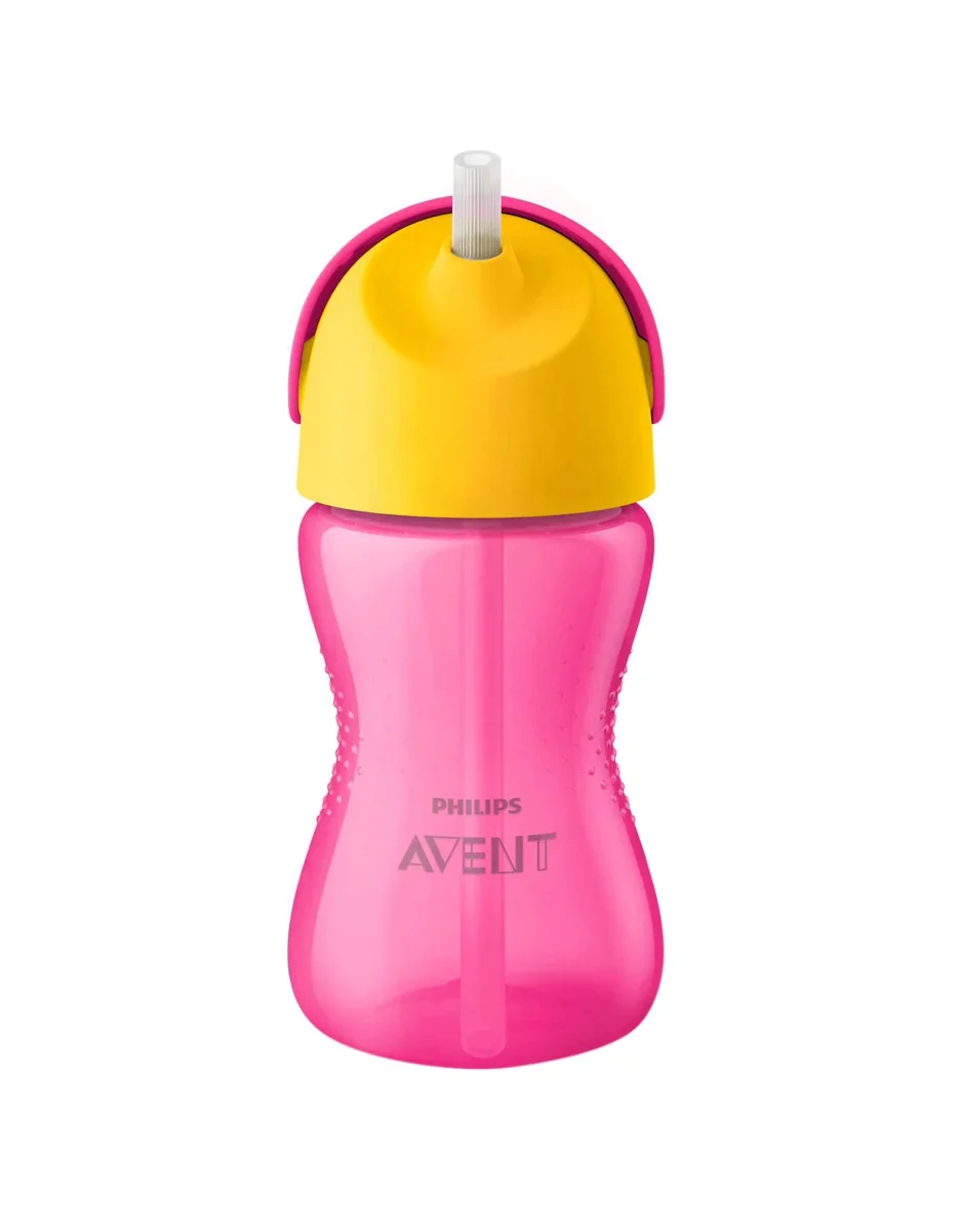 Copos c/ Palhinha - Rosa/Amarelo - Image 2
