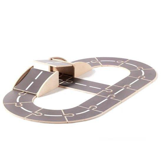 Pista de Madeira para Carros