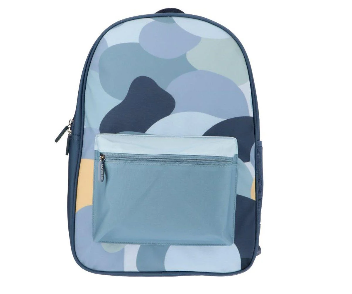 Mochila Escolar Grande Personalizável - Dunes Azul - Image 2